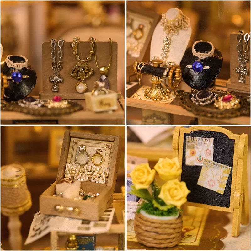 DIY Wooden Miniature House – Vitrine’s Tale | The Magical Jeweler