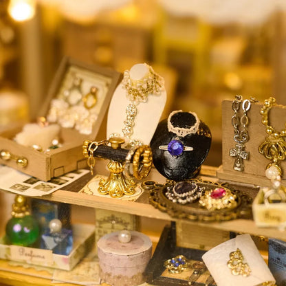 DIY Wooden Miniature House – Vitrine’s Tale | The Magical Jeweler
