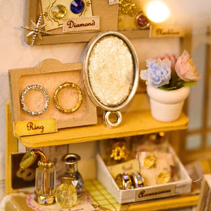 DIY Wooden Miniature House – Vitrine’s Tale | The Magical Jeweler