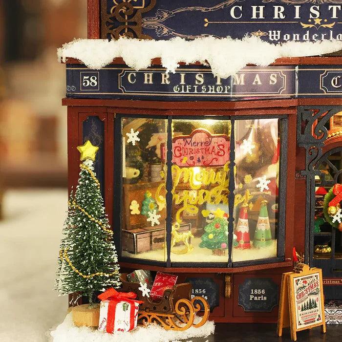 Christmas Wonderland Miniature House