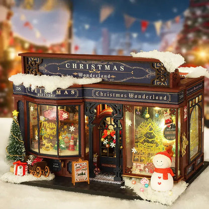 Christmas Wonderland Miniature House