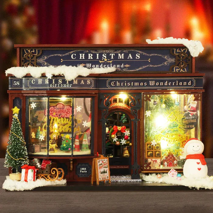 Christmas Wonderland Miniature House
