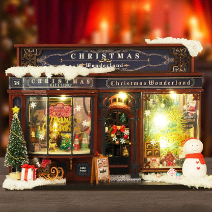 Christmas Wonderland Miniature House