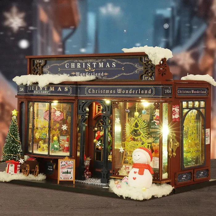 Christmas Wonderland Miniature House