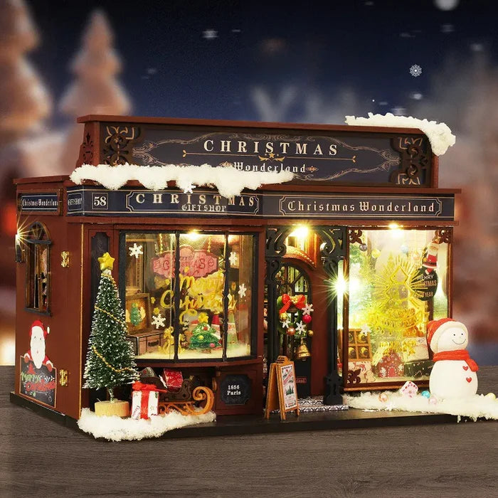 Christmas Wonderland Miniature House