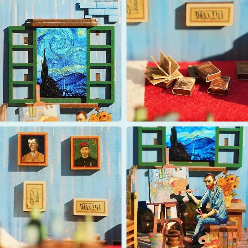 Vincent’s Bedroom – DIY Book Nook Kit