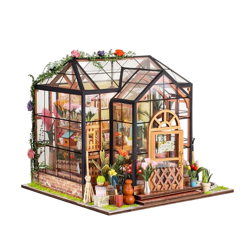 Jenny’s Greenhouse – DIY Miniature House Kit