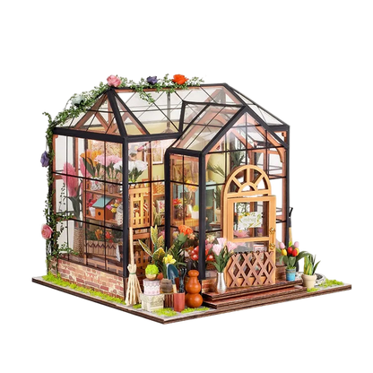 Jenny’s Greenhouse – DIY Miniature House Kit