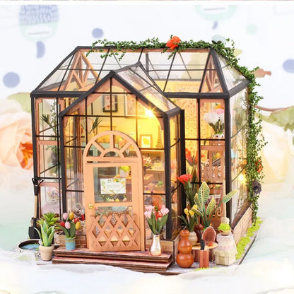 Jenny’s Greenhouse – DIY Miniature House Kit