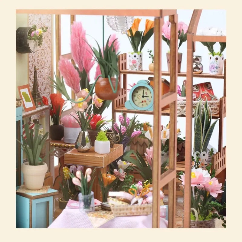 Jenny’s Greenhouse – DIY Miniature House Kit