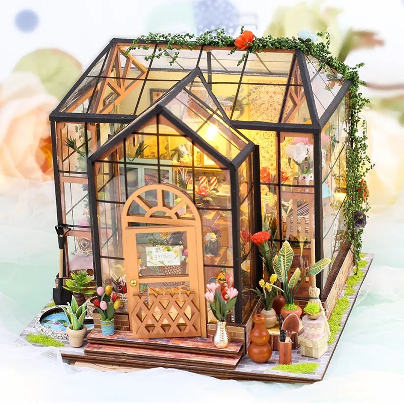 Jenny’s Greenhouse – DIY Miniature House Kit