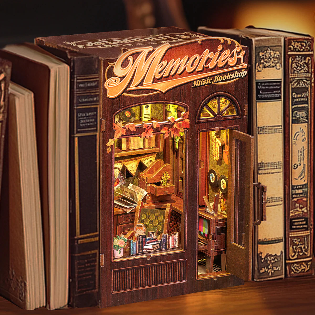 Memories Music Bookshop – DIY Book Nook Kit