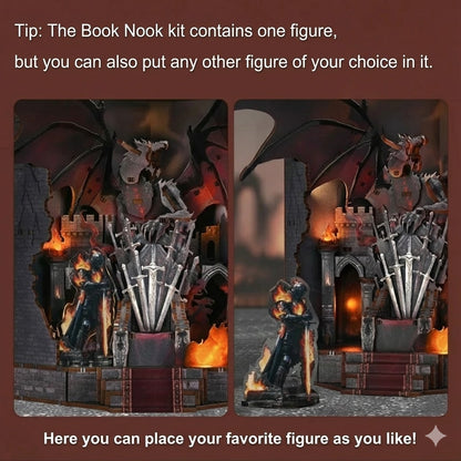 Throne of Blade Dragon Book Nook
